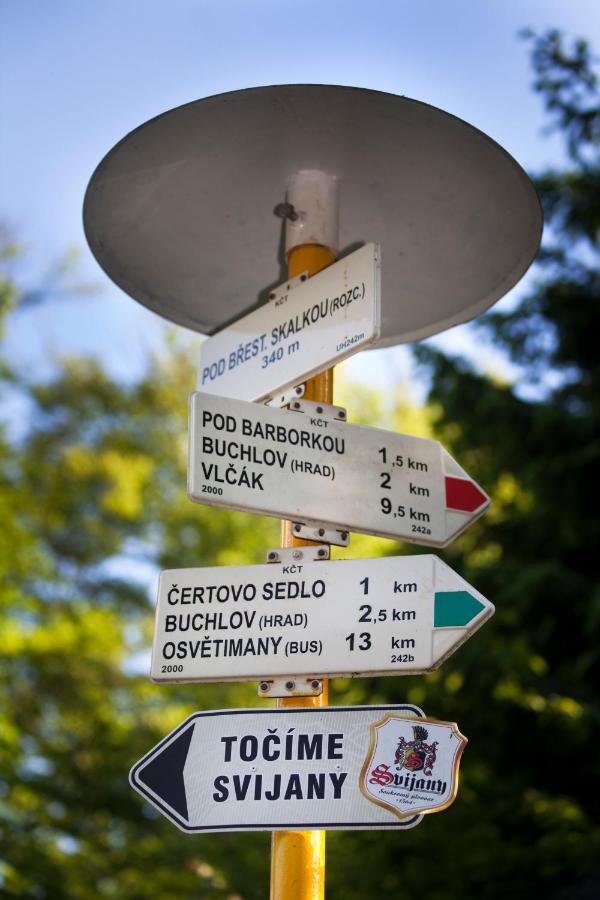 Pod Bresteckou Skalou Brestek Экстерьер фото